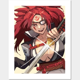 Baiken Guilty Gear Posters and Art